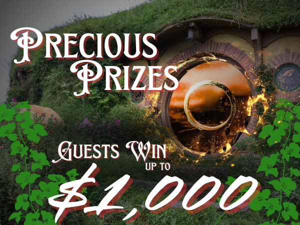 Precious Prizes at Diamond Mountain Casino & Hotel